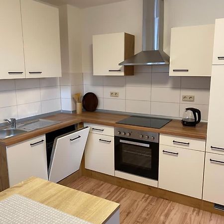 Familienfreundliche Ferienwohnung Anna Rollshausen Esterno foto