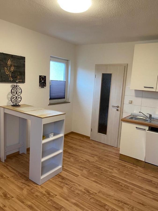 Familienfreundliche Ferienwohnung Anna Rollshausen Esterno foto