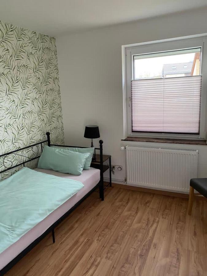 Familienfreundliche Ferienwohnung Anna Rollshausen Esterno foto